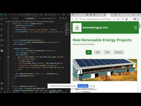 Demonstrating JavaScript Functionality in WDD231 Final Project