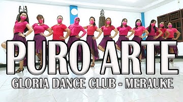 PURO ARTE // LINE DANCE // Choreo CAECILIA M FATRUAN // GDC MERAUKE PAPUA INDONESIA