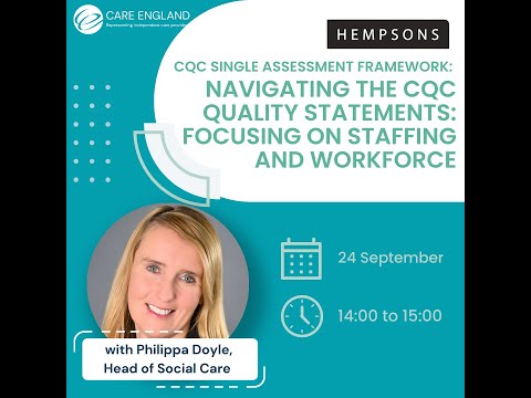 Navigating the CQC Quality Statements Focusing on Staffing and Workforce