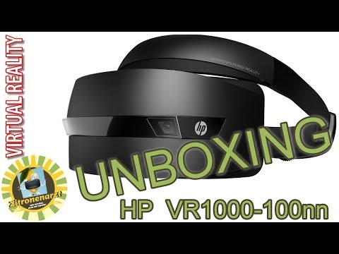 Unboxing - HP Windows Mixed Reality Headset VR1000-100nn (HP mixed reality Brille)
