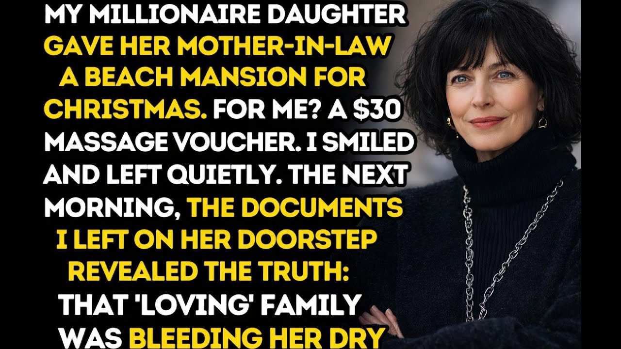 My Millionaire Daughter Bought Her Mother-in-Law a Mansion — I Got a 30-Minute Massage