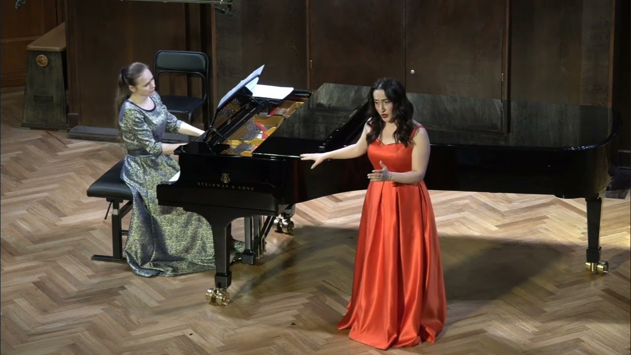 G. Puccini. Mimi's aria "Donde lieta uscì..." from the opera "La Boheme"