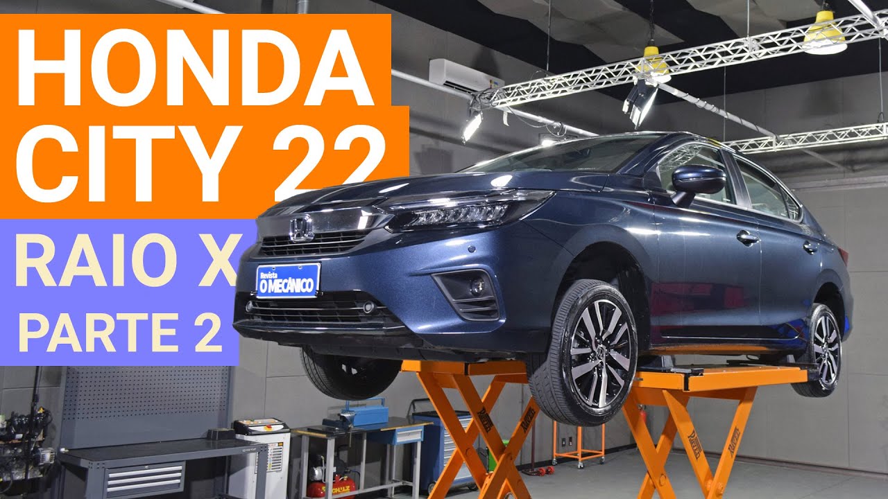 Câmbio CVT Honda requer troca de óleo SIM! Novo City 2022 no elevador | Raio X (Parte 2 de 2)