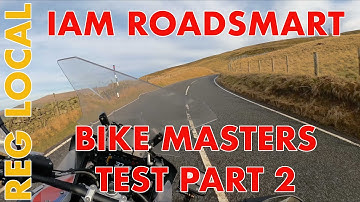 IAM Roadsmart Bike Masters Test Part 2 (Demo Ride)