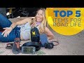 Top 5 | Gear for Life on the Road