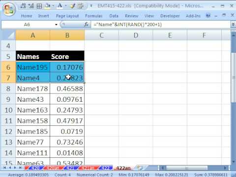 Excel Magic Trick 422: Conditional Formatting 1st Two Rows Regardless of Sort