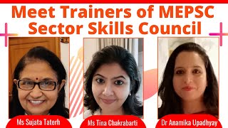 "Meet Trainers of MEPSC Sector Skills Council" || Making Education Relevant || ICSIINDIA screenshot 3