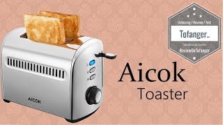 Aicok Toaster with 2 Wide Slots AICOK 2 Slice Toaster Slice 2 screenshot 5