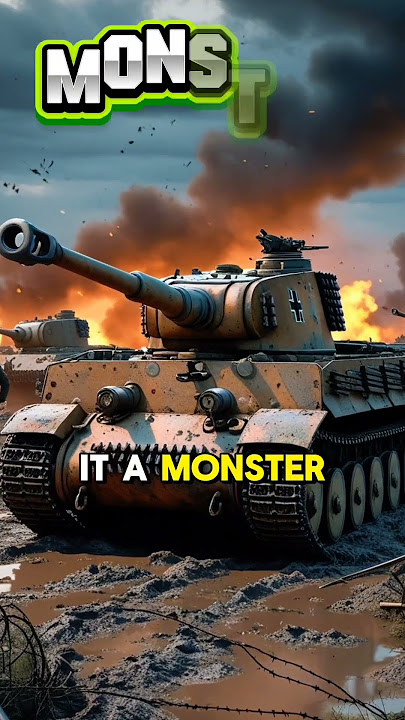 Tiger I Tank: Germany’s Deadliest Monster of WW2 #shorts