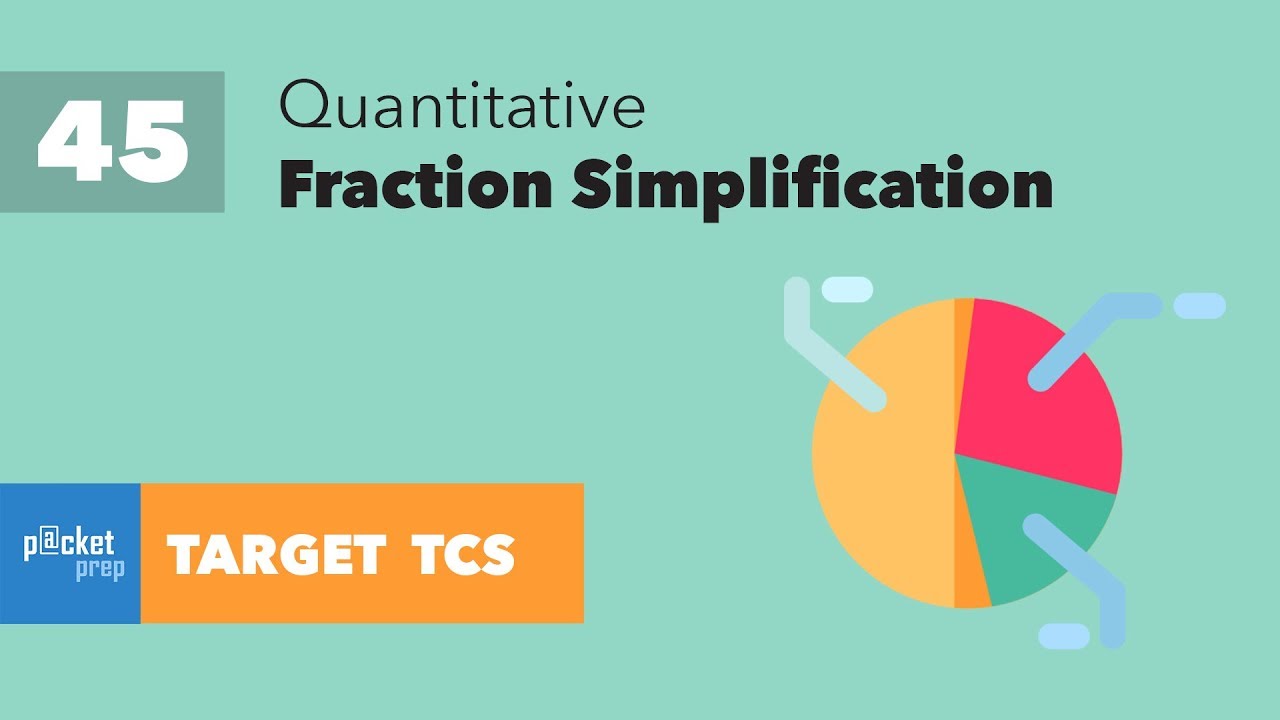 L45 - Fraction Simplification - Quantitative - TCS NQT | TCS Ninja | TCS Digital aptitude bonneville
