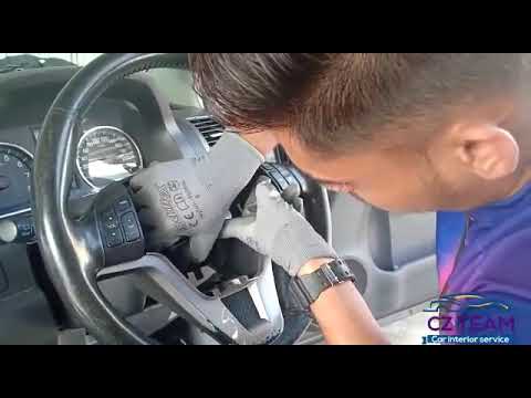 cara nak buka steering honda CRV / How to remove honda steering wheel