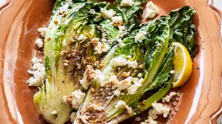 Grilled Romaine Salad - Veggie Grilling!