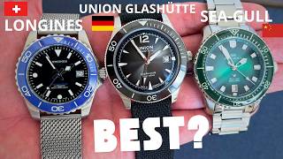 Best Entry Level Luxurt Dive Watch? China vs German vs Swiss