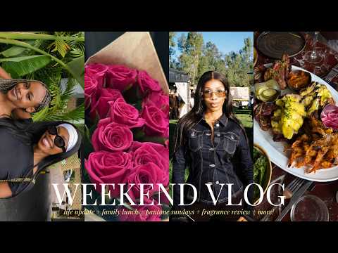 Weekend Vlog 🤍 Life Update + Q&a, Family Lunch, Pantone Sundays, Fragrance Review + More!