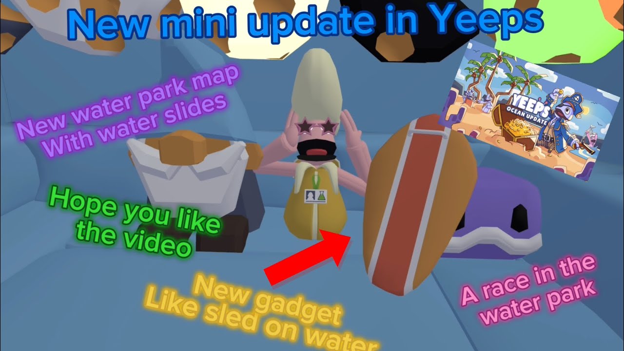 New mini update in Yeeps hide and seek - YouTube
