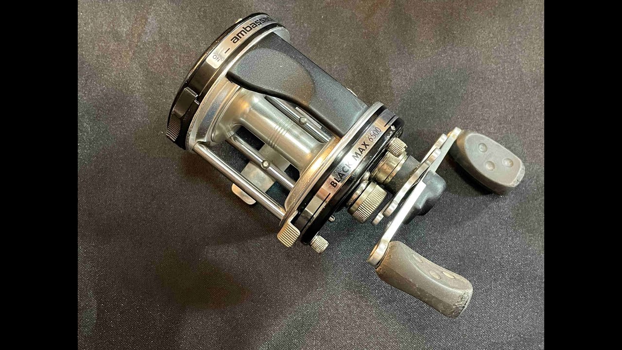 ABU Garcia Ambassadeur Black Max 6500 -- Service and Lubrication -- Young  Martin's Reels 