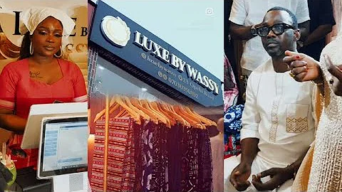 Luxe By Wassy" Oganla Pasuma Daughter wassy open Multimillion Fashion Store in Lagos