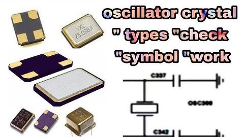 Mobile Repairing Class #7 #Oscillator #Crystal #Types #Check #Symbols #Work