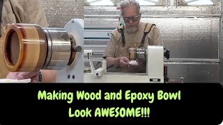 Making Your Epoxy Pop - Pure Perfection: Sanding & Polishing Techniques for a Wood and Epoxy Bowl