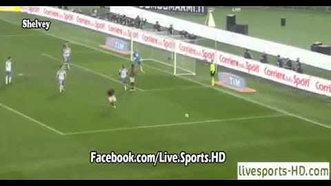 Gervinho EPIC FAIL MISS - AS Roma vs Catnia 4-0 HD