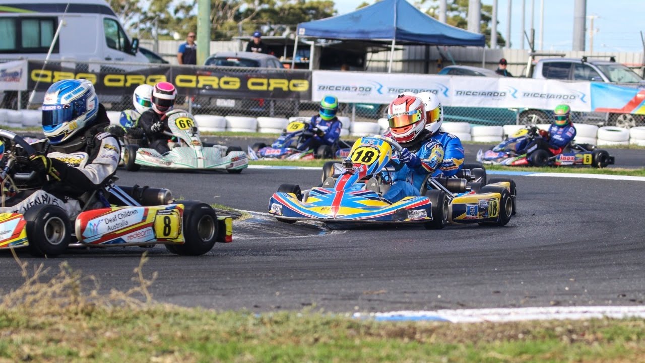 Australian Kart Championship Round 2 Geelong YouTube