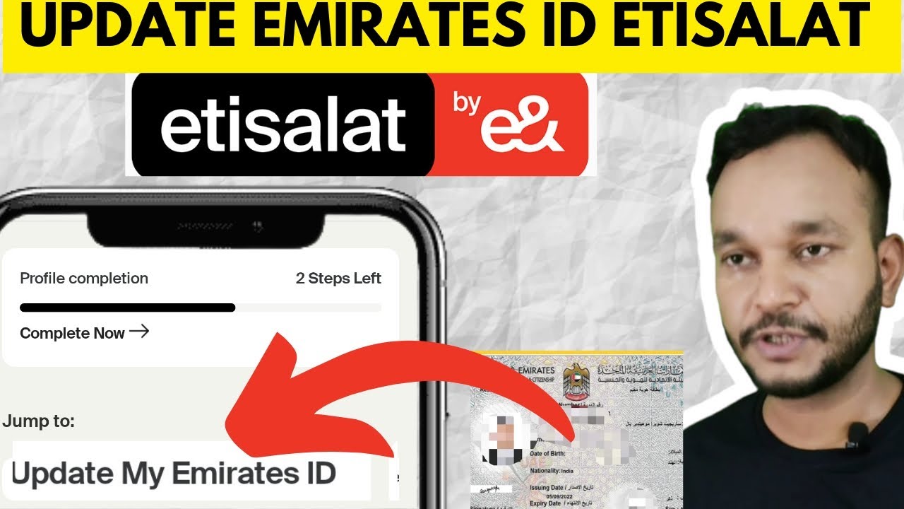 How To Update Emirates Id On Etisalat Mobile Number Emirates Id How To Update Emirates Id On Etisalat Mobile Number Emirates Id
