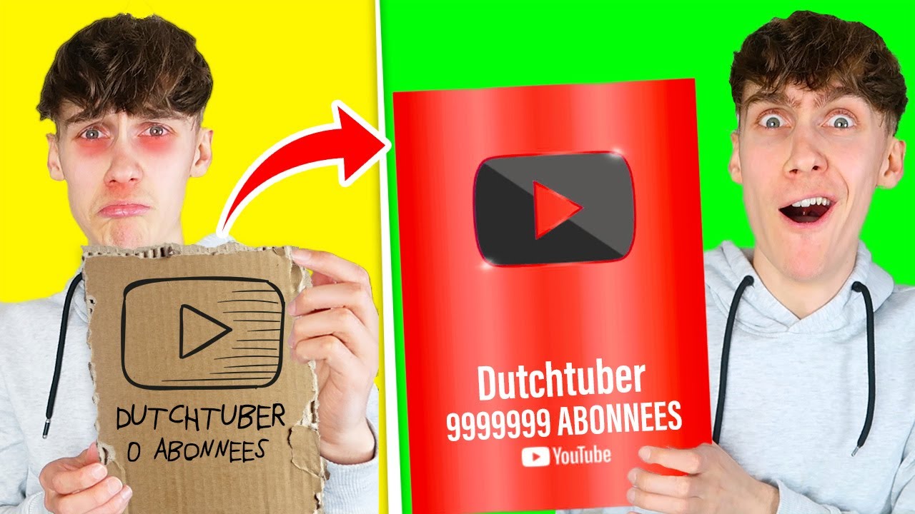 Van Kleinste Naar Grootste YouTuber!