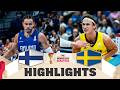 Finland 🇫🇮 v Sweden 🇸🇪 | Highlights | FIBA Basketball World Cup 2027 European Qualifiers