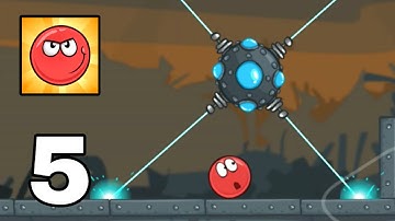 Red Ball 4 Gameplay Walkthrough || Level 31-40 || Part 5 || {Android}