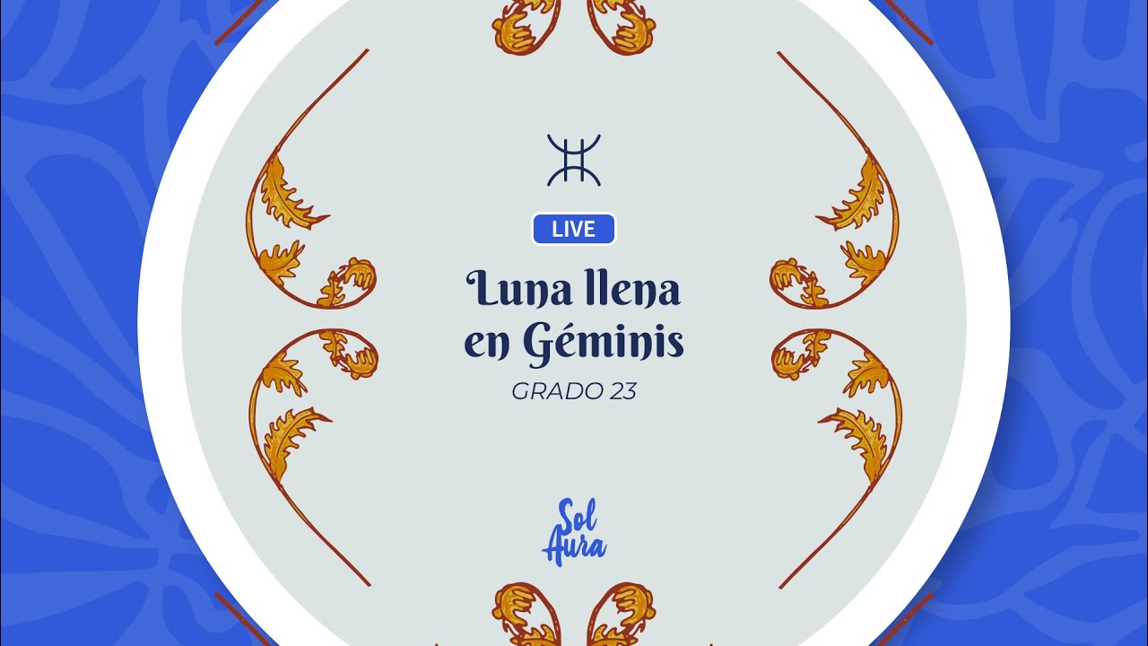Luna llena en Géminis - 15 de diciembre 2024 - YouTube