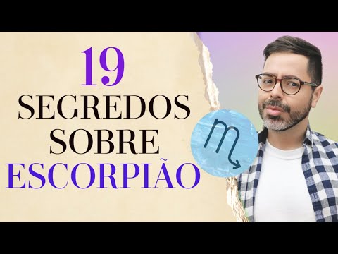 Vídeo: Escorpião Coisas Que Você Precisa Saber