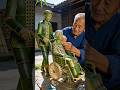 Grandpa Crafts a Heartwarming Bamboo Masterpiece of Filial Love ❤️ | Pure Respect for Parents