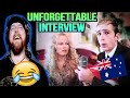 American Reacts to Norman Gunston Interviews Sally Struthers