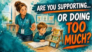 SCAFFOLDING: THE TEACHING ASSISTANT SUPPORT MISTAKE THAT CAN MAKE CHILDREN DEPENDENT