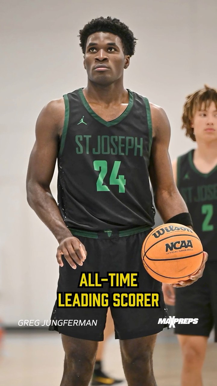He shattered the California record for scoring \u0026 isn’t done yet ? ? #shorts