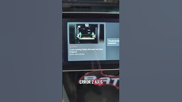 How to fix Bambulab Error: "Z axis homing failed" on the Bambulab X1C #3dprinting #bambulab