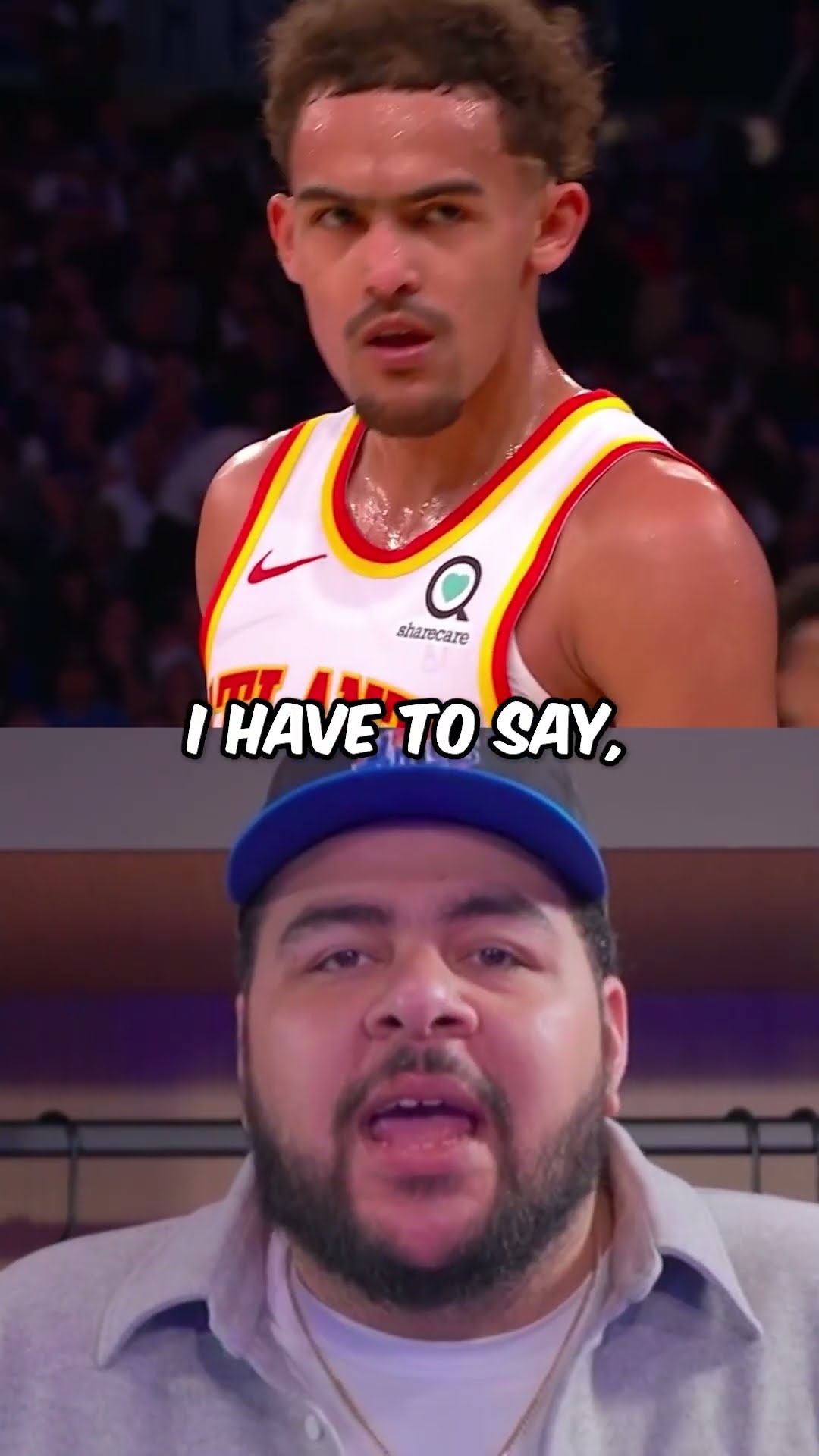 Trae Young AIN'T the villain ya'll think he is!! #nba #traeyoung #newyorkknicks