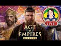  live age of empires mobile  jogando com a galera