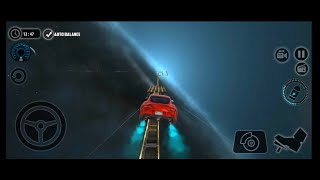 Impossible Car Tracks 3D - Green Sport Car Driving Simulator stunt ,level 20 , stunt  mod screenshot 3