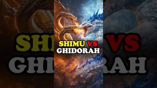 SHIMU VS KING GHIDORAH! QUEM VENCERIA #godzilla #monsterverse
