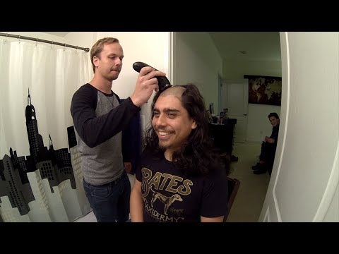 Chris' Headshave and eyebrow shave for FARA