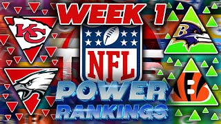 The  2025 NFL Power Rankings Week 1 Edition (WE'RE BACK!!!) || TPS