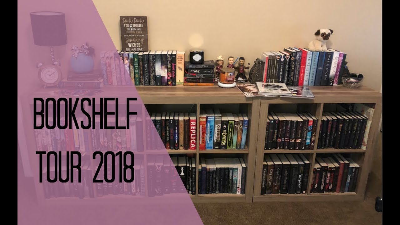 Bookshelf Tour 2018 YouTube