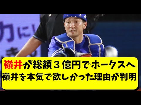 【嶺井がホークスに入団決定】嶺井をどうしても欲しかった理由とは【福岡ソフトバンクホークス】