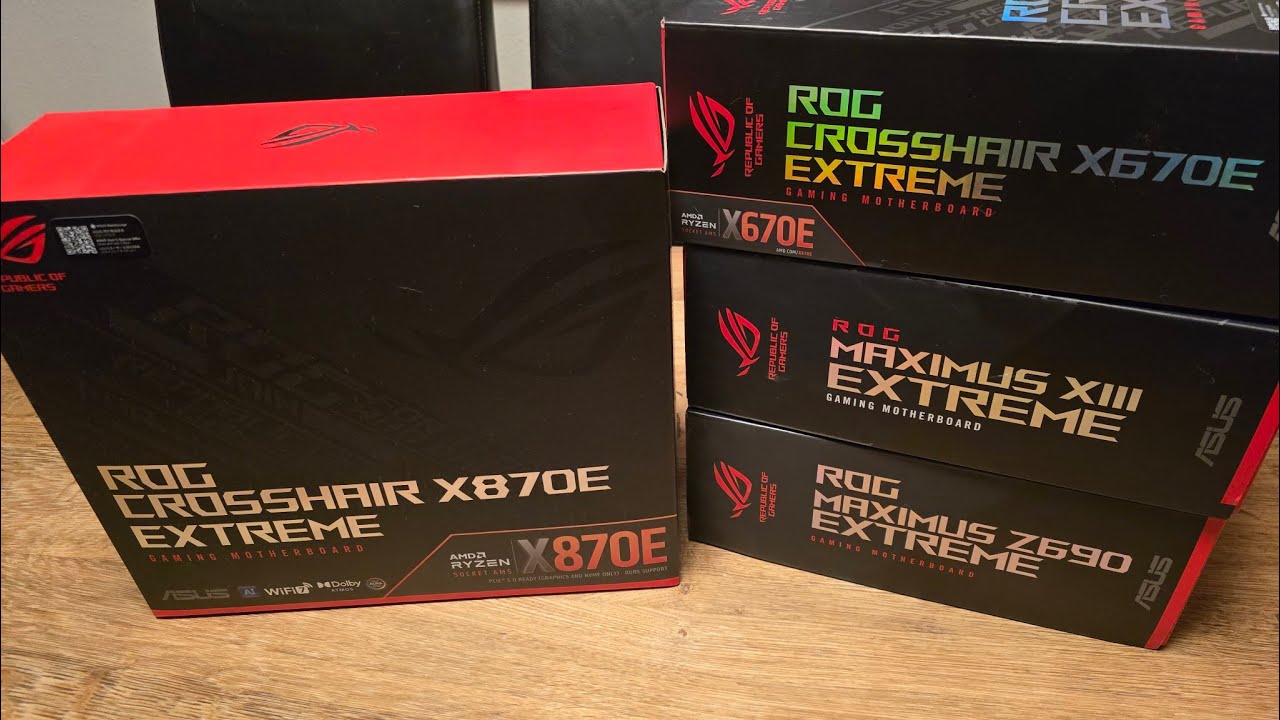ASUS ROG Crosshair X870E Extreme – Første Indtryk & Unboxing