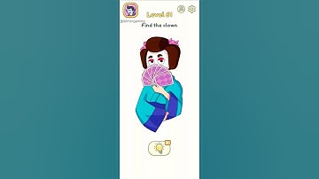 DOP 2 level 61 find the clown 🤡 #dop2 #gaming #gameplay #trending #shorts #floppa