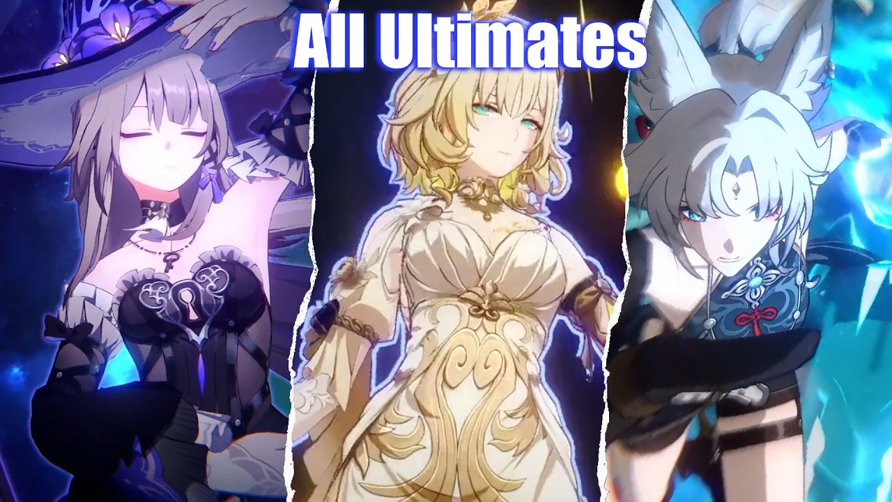 Honkai Star Rail - All 65 Characters Ultimates (Amphoreus Updated)