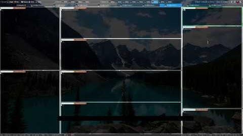 Xmonad Middle Column Demo (large monitor / 4k friendly)