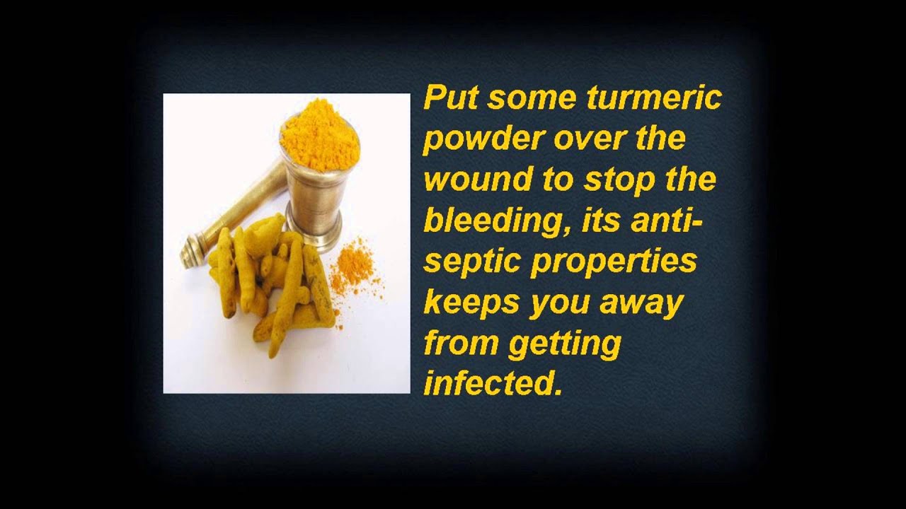 How to fast heal the wound, Benefits of turmeric YouTube