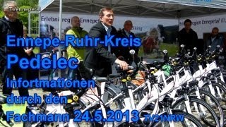 Ennepe-Ruhr-Kreis Pedelec Informationen durch den Fachmann 25.5.2013 TV21NRW HD Video